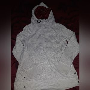 Womens long sleeved hoodie
